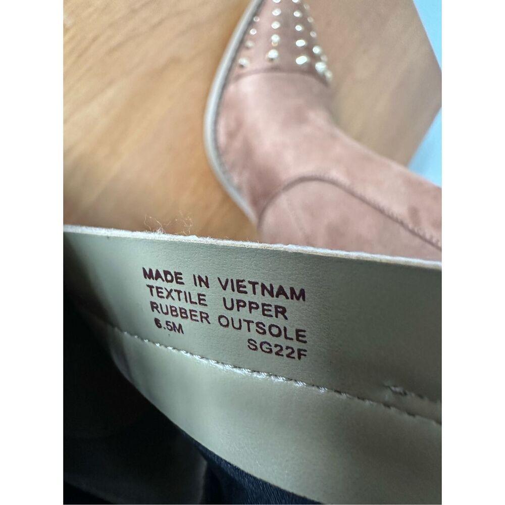 Michael Kors Dover Studded Faux Suede Boot - Picture 9 of 11
